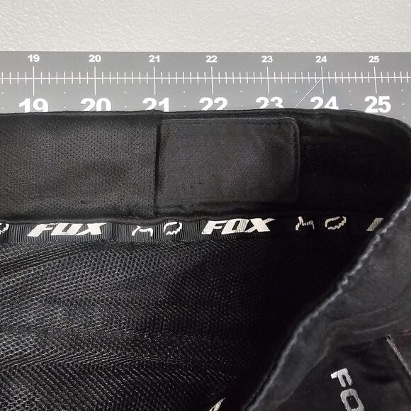 Fox Racing Shorts 36x13 Black Bike Cargo Demo Ranger Cycling Adjustable Grunge - Picture 8 of 15